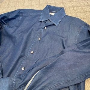 Ermenegildo Zenga, Men's Dark Blue Shirt